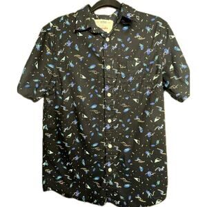 Urban pipeline black short sleeve shirt size small